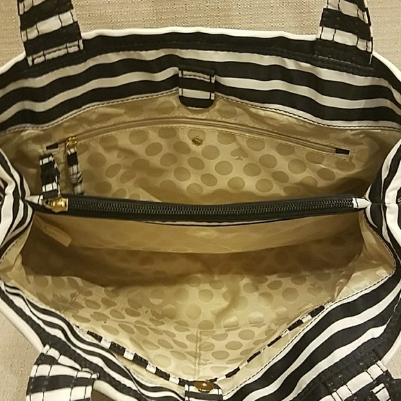 NWOT Kate Spade striped tote - Picture 4 of 6